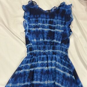 Girls Aqua Dress